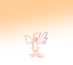 Size: 1440x1280 | Tagged: safe, artist:gashiboka, scootaloo, g4, female, gradient background, solo