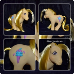 Size: 1204x1204 | Tagged: safe, artist:soulren, swirly whirly, g1, customized toy, irl, photo, toy