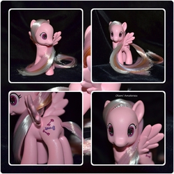 Size: 1204x1204 | Tagged: safe, artist:soulren, locket (g1), g1, g4, customized toy, g1 to g4, generation leap, irl, photo, toy