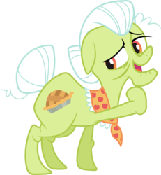 Size: 5320x5770 | Tagged: safe, artist:90sigma, granny smith, g4, leap of faith, absurd resolution, female, simple background, solo, transparent background, vector