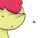 Size: 4000x3039 | Tagged: safe, artist:lizziepotatopad, apple bloom, g4, female, no, simple background, solo, transparent background