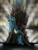 Size: 2287x3000 | Tagged: safe, artist:holka13, queen chrysalis, changeling, changeling queen, g4, female, game of thrones, high res, iron throne, solo