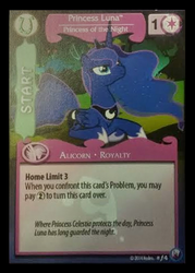 Size: 344x480 | Tagged: safe, enterplay, princess luna, canterlot nights, g4, my little pony collectible card game, card, ccg, female, solo