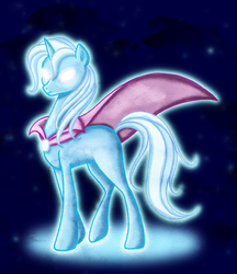 Size: 1000x1157 | Tagged: safe, artist:fimlie, trixie, pony, unicorn, g4, female, glowing eyes, mare, solo