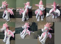 Size: 4359x3160 | Tagged: safe, artist:rens-twin, fizzle, dragon, g4, irl, photo, plushie, solo