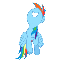 Size: 525x559 | Tagged: safe, edit, edited screencap, screencap, rainbow dash, pony, g4, the crystal empire, animated, background removed, cute, dashabetes, excited, female, flapping, flying, grin, hoofy-kicks, nose in the air, simple background, smiling, solo, transparent background