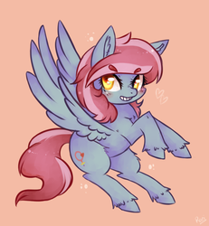 Size: 1071x1158 | Tagged: safe, artist:rarishes, oc, oc only, blushing, ponysona, rearing, solo