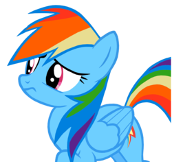 Size: 1988x1878 | Tagged: safe, artist:slb94, rainbow dash, g4, female, simple background, solo, transparent background, vector