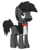 Size: 803x994 | Tagged: safe, artist:flicktransition, oc, oc only, pony, cute, looking at you, male, moustache, simple background, sir, solo, stallion, transparent background, vector