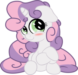 Size: 2764x2660 | Tagged: safe, artist:bobdude0, artist:jerick, sweetie belle, g4, blushing, female, high res, simple background, solo, transparent background, vector