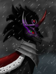 Size: 1090x1440 | Tagged: safe, artist:winterdominus, king sombra, g4, male, solo