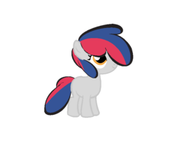 Size: 707x586 | Tagged: safe, artist:rainbowtune, oc, oc only, offspring, parent:apple bloom, parent:shining armor, parents:shiningbloom, solo