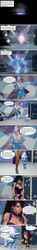 Size: 1280x8682 | Tagged: safe, artist:axel-doi, trixie, oc, human, g4, 3d, comic, human ponidox, humanized, the magic freakshow