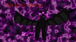 Size: 1920x1080 | Tagged: safe, artist:wayup, enderdragon, pony, crossover, minecraft, ponified, solo, wallpaper