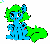 Size: 374x330 | Tagged: safe, artist:bunnycat, oc, oc only, oc:sweet key, pegasus, pony, animated, cute, solo