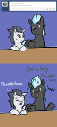 Size: 488x1074 | Tagged: safe, artist:pony-lightbox, rumble, thunderclap, ask the thunderbros, g4, ask, best pony, brothers, cute, nodding, siblings, tumblr