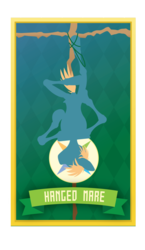 Size: 681x1171 | Tagged: safe, artist:pixel-prism, oc, oc only, oc:twitchy tweak, earth pony, pony, solo, tarot card