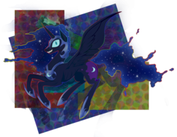 Size: 1280x988 | Tagged: safe, artist:pegasisters82, nightmare moon, g4, female, solo