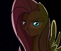 Size: 1200x1000 | Tagged: safe, artist:january3rd, fluttershy, g4, female, grin, simple background, solo