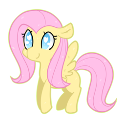 Size: 1000x1000 | Tagged: safe, artist:pegacornss, fluttershy, g4, female, simple background, solo, transparent background