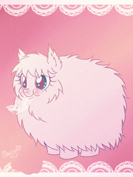 Size: 1200x1600 | Tagged: safe, artist:nyako-shoyu, oc, oc only, oc:fluffle puff, pony, solo