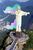 Size: 632x960 | Tagged: safe, princess celestia, g4, brazil, christ the redeemer, irl, jesus christ, parody, photo, ponified, rio de janeiro, rule 85, statue