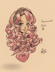 Size: 2414x3180 | Tagged: safe, artist:erikadaniel98, pinkie pie, human, g4, female, humanized, portrait, solo