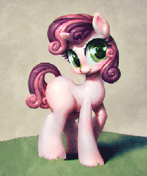 Size: 351x420 | Tagged: safe, artist:frali, sweetie belle, pony, unicorn, g4, animated, female, pixiv, solo, tumblr, wip