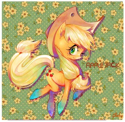 Size: 900x880 | Tagged: safe, artist:pigeon666, applejack, g4, female, solo