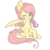 Size: 500x505 | Tagged: safe, artist:indiefoxtail, fluttershy, pegasus, pony, g4, alternate hairstyle, askbattyshy, chest fluff, cute, eye clipping through hair, female, looking at you, mare, one eye closed, one wing out, outline, raised hoof, shyabetes, simple background, sitting, smiling, solo, spread wings, three quarter view, transparent background, unshorn fetlocks, white outline, wings, wink