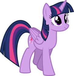 Size: 6400x6555 | Tagged: safe, artist:parclytaxel, twilight sparkle, alicorn, pony, g4, .svg available, absurd resolution, female, mare, simple background, smiling, solo, transparent background, twilight sparkle (alicorn), vector