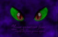 Size: 631x400 | Tagged: safe, artist:sandpath11, king sombra, g4, eyes, text