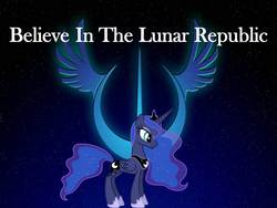 Size: 960x720 | Tagged: safe, princess luna, g4, female, lunar republic, solo, wallpaper