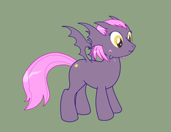 Size: 920x711 | Tagged: safe, artist:risingdragon, dragon, estrid, ponified, solo