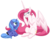 Size: 718x580 | Tagged: safe, artist:weirdofish, princess celestia, princess luna, pony, g4, :p, cewestia, cute, cutelestia, derp, filly, pink-mane celestia, silly, silly pony, simple background, smiling, tongue out, transparent background, woona