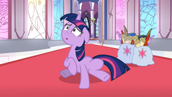 Size: 1365x768 | Tagged: safe, screencap, twilight sparkle, g4, my little pony: friendship is magic, the crystal empire, female, solo