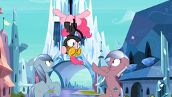 Size: 1365x768 | Tagged: safe, screencap, pinkie pie, g4, my little pony: friendship is magic, the crystal empire, pinkie spy, spy