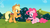 Size: 1365x768 | Tagged: safe, screencap, applejack, pinkie pie, g4, the crystal empire, crystal berries