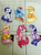 Size: 842x1123 | Tagged: safe, artist:ende26, applejack, fluttershy, pinkie pie, rainbow dash, rarity, twilight sparkle, g4, craft, cute, cutout, irl, mane six, open mouth, paper child, papercraft, photo, profile