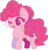 Size: 466x490 | Tagged: safe, artist:rarlty, pinkie pie, earth pony, pony, g4, chibi, cute, diapinkes, female, heart, mare, one eye closed, simple background, solo, starry eyes, transparent background, wingding eyes, wink