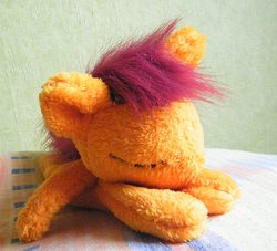 Size: 500x454 | Tagged: safe, artist:starl, scootaloo, g4, irl, photo, plushie, solo