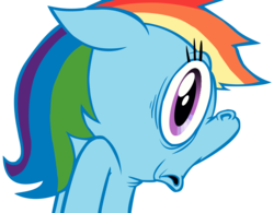 Size: 1600x1249 | Tagged: safe, artist:dashie4president, artist:hotdiggedydemon, rainbow dash, .mov, g4, female, simple background, solo, transparent background, vector