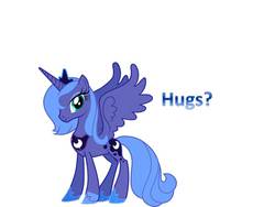 Size: 960x720 | Tagged: safe, princess luna, g4, female, s1 luna, simple background, solo, white background