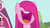 Size: 1280x720 | Tagged: safe, artist:dtkraus, edit, edited screencap, screencap, pinkie pie, earth pony, pony, g4, female, goddammit kraus, happy, mare, mouth, nightmare fuel, not salmon, pinkamena diane pie, solo, volumetric mouth, wat, what has science done