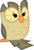Size: 2458x3565 | Tagged: safe, artist:porygon2z, owlowiscious, bird, owl, g4, high res, male, simple background, solo, transparent background