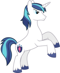 Size: 5930x7190 | Tagged: safe, artist:90sigma, shining armor, g4, absurd resolution, angry, hoofy-kicks, male, rearing, simple background, solo, transparent background