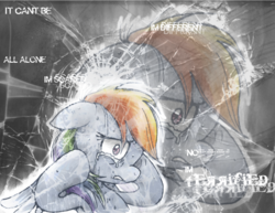 Size: 668x517 | Tagged: safe, artist:flutterdashwhore, rainbow dash, pegasus, pony, g4, crying, female, solo