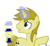 Size: 400x368 | Tagged: safe, artist:lightningfuryelric, pony, amnesia: the dark descent, levitation, oil lamp, pewdiepie, ponified, simple background, solo, transparent background, vector