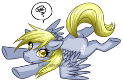 Size: 750x501 | Tagged: safe, artist:rosenightshade, derpy hooves, pegasus, pony, g4, female, mare, solo