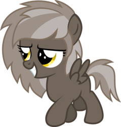 Size: 1600x1673 | Tagged: safe, artist:amberacrylic, oc, oc only, oc:amber night, pegasus, pony, female, filly, grin, simple background, smiling, solo, transparent background, vector